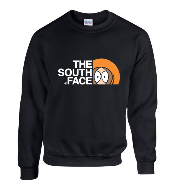 the south face south park kenny Fekete Férfi Pulóver