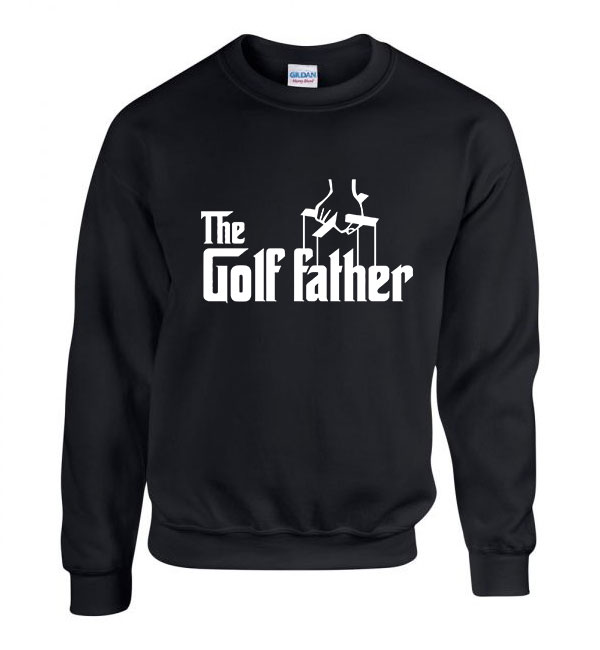 golf Fekete Férfi Pulóver