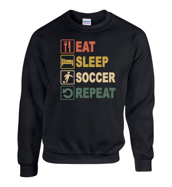 foci focis focista football Fekete Férfi Pulóver