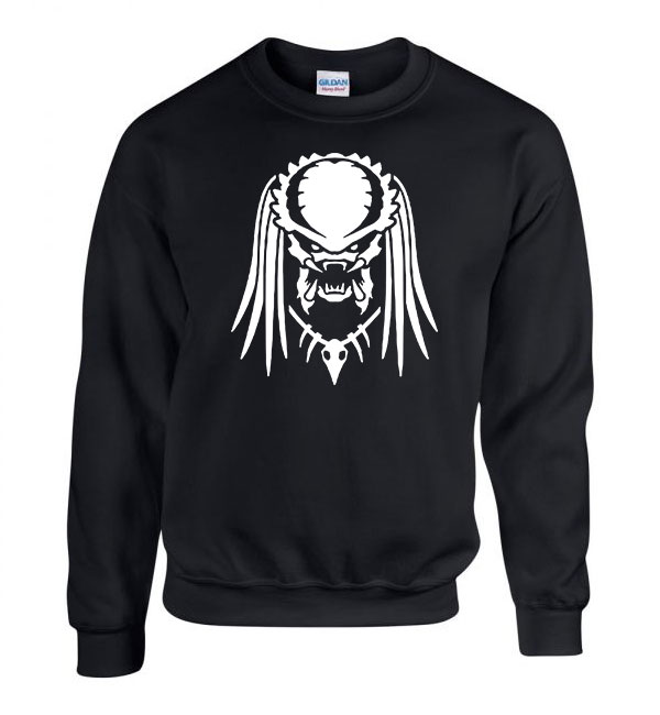 predator Fekete Férfi Pulóver