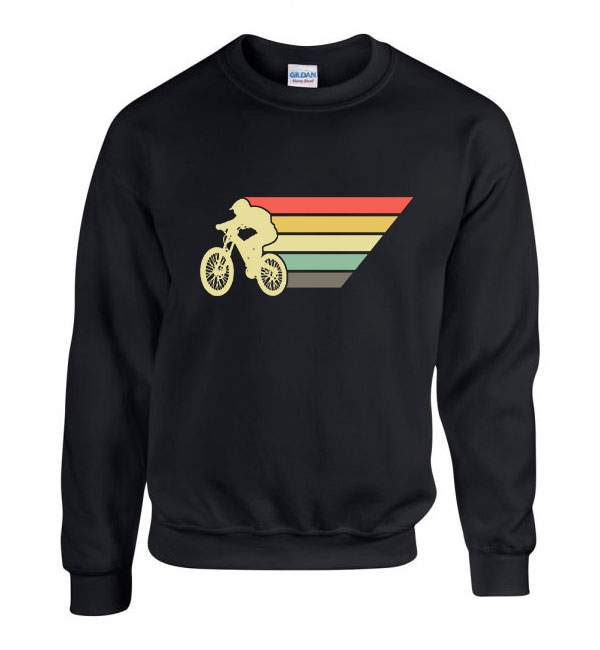 motor motoros motocross Fekete Férfi Pulóver