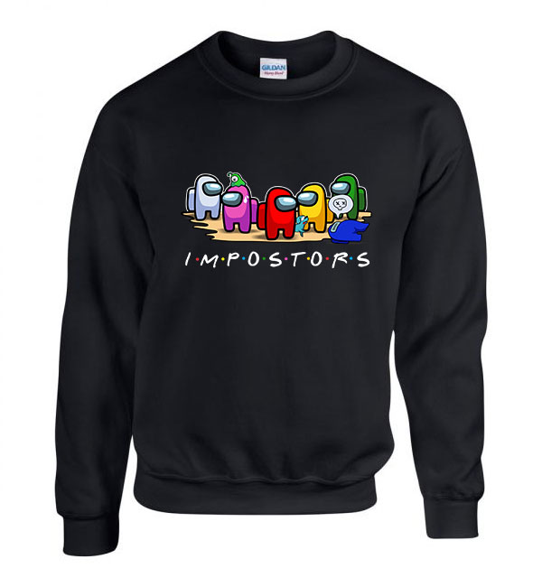 impostors among us Fekete Férfi Pulóver