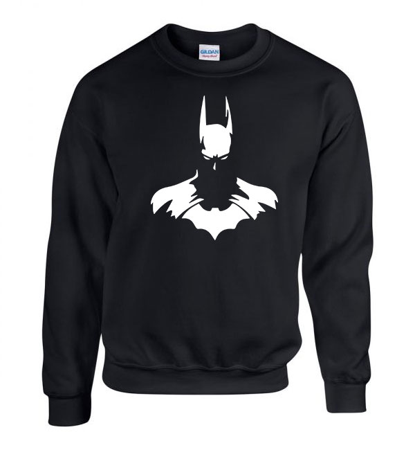 batman Fekete Férfi Pulóver