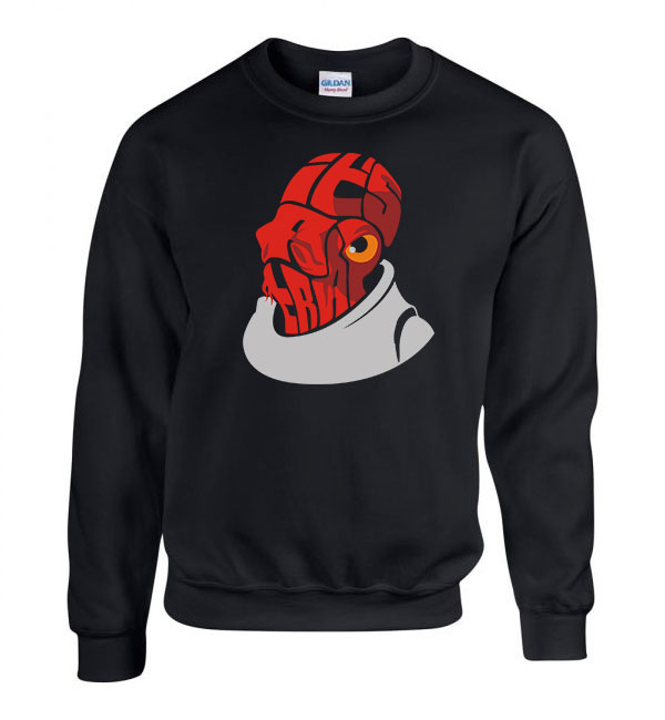 akbar admináris ez csapda star wars Fekete Férfi Pulóver