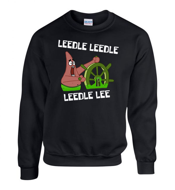 csillag patrik spongya bob Fekete Férfi Pulóver