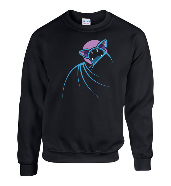 zubat pokemon Fekete Férfi Pulóver