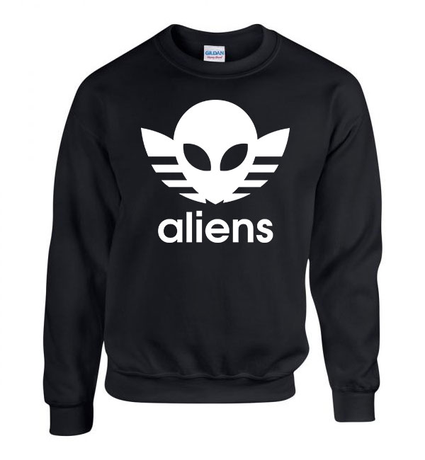 UFO Fekete Férfi Pulóver