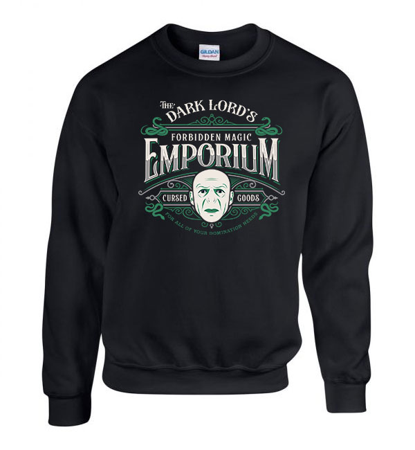 harry potter lord voldemort Fekete Férfi Pulóver
