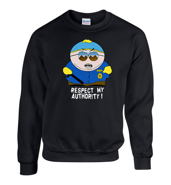 south park eric cartman Fekete Férfi Pulóver