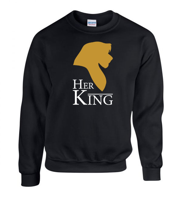 her king páros pároknak Fekete Férfi Pulóver