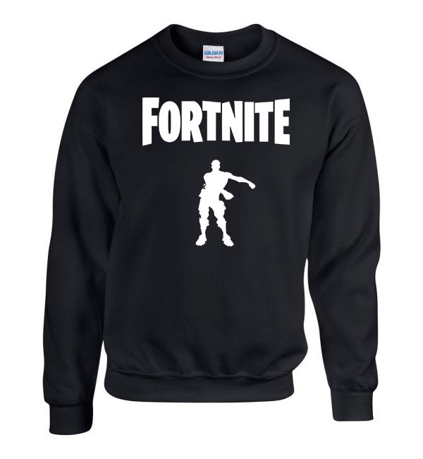 fortnite floss like a boss emote Fekete Férfi Pulóver