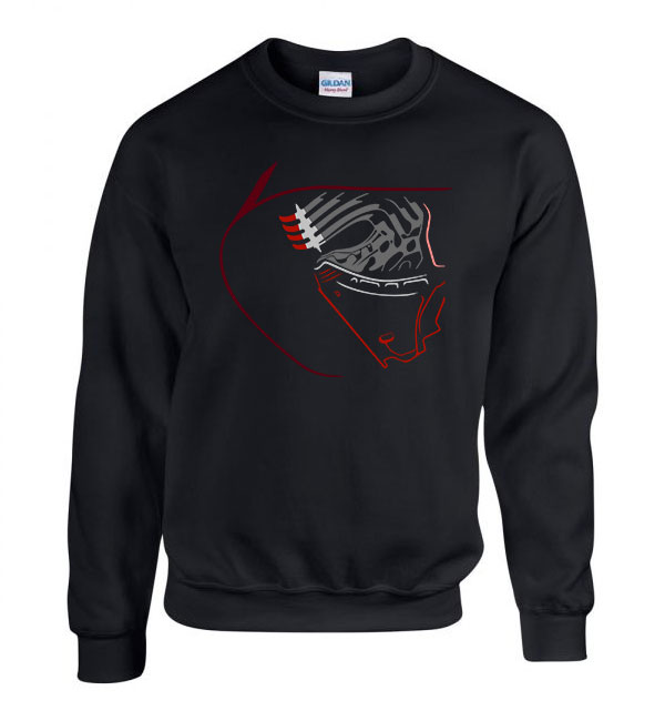 kylo ren star wars Fekete Férfi Pulóver