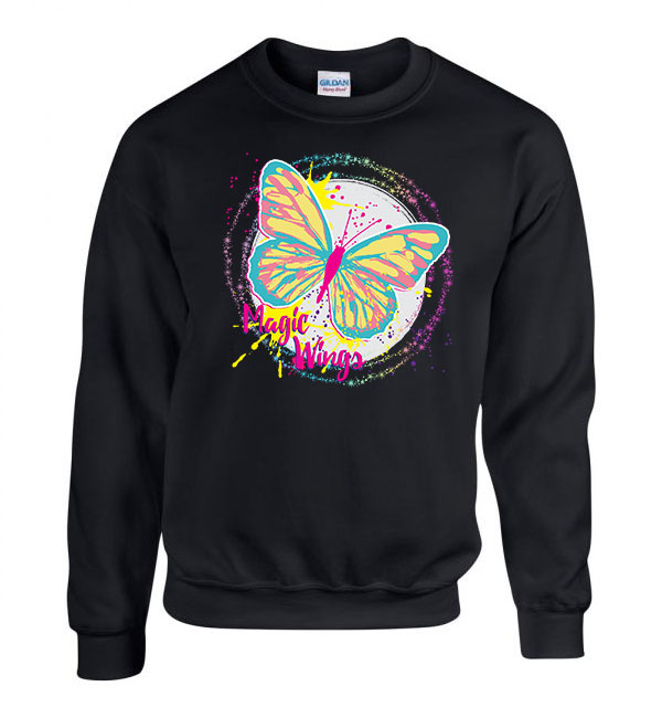 Pillangó Butterfly Fekete Férfi Pulóver