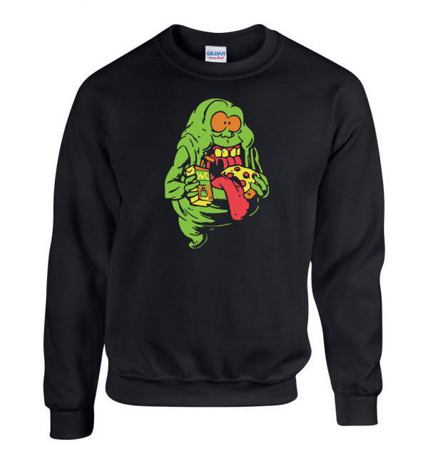 ragacs slimmer ghost busters Fekete Férfi Pulóver
