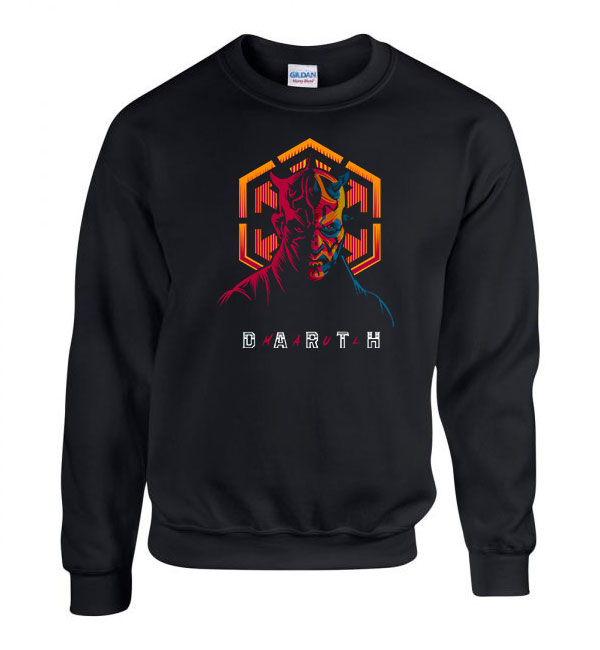 darth maul star wars Fekete Férfi Pulóver