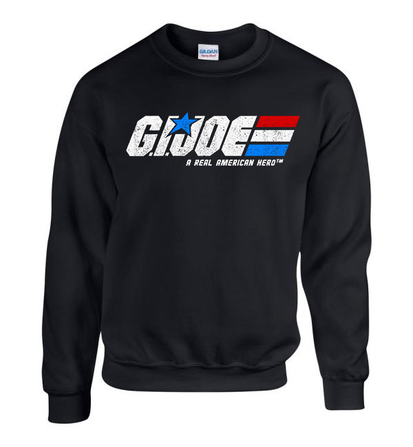 gi joe Fekete Férfi Pulóver