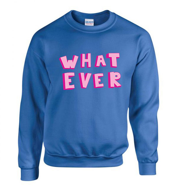 whatever Kék Férfi Pulóver