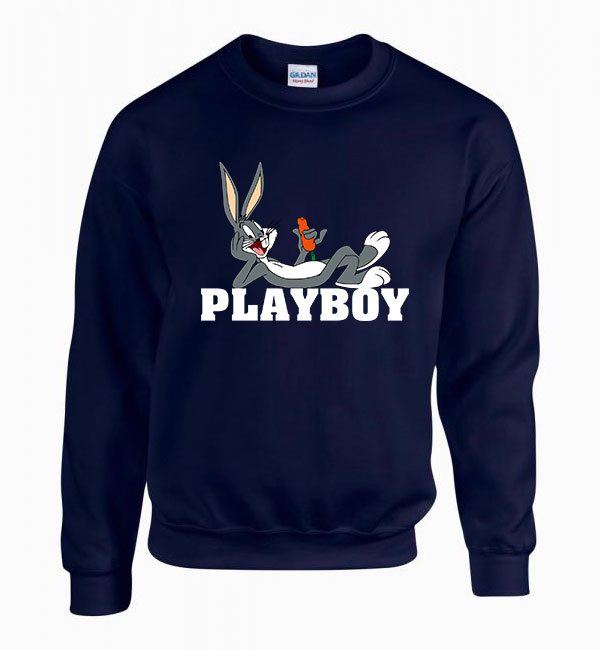tapsi hapsi playboy Sötétkék Férfi Pulóver