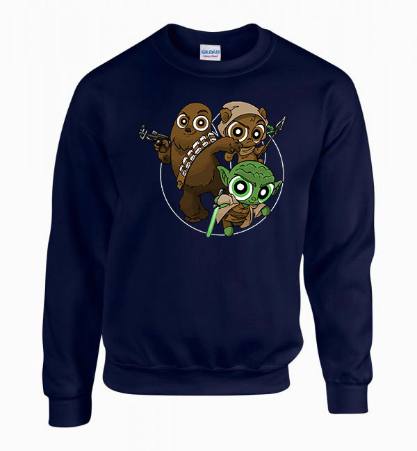 star wars pindúr pandúrok Sötétkék Férfi Pulóver