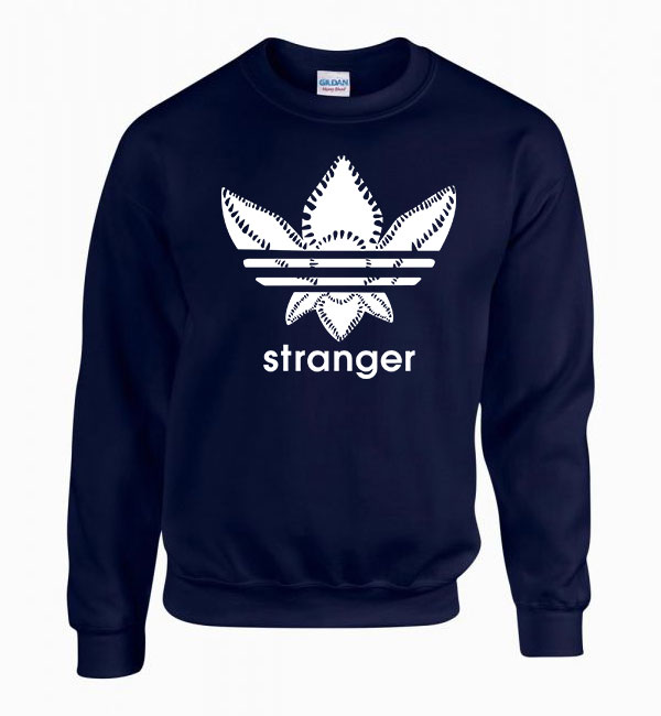 stranger things Sötétkék Férfi Pulóver