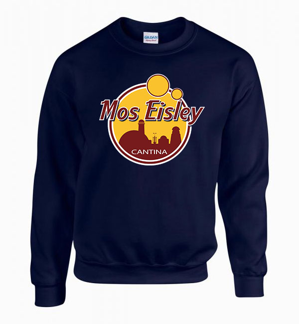 mos eisley cantina star wars Sötétkék Férfi Pulóver