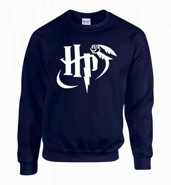 harry potter aranycikesz Sötétkék Férfi Pulóver