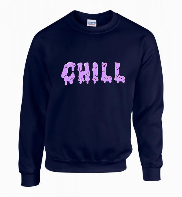 chill fagyi Sötétkék Férfi Pulóver