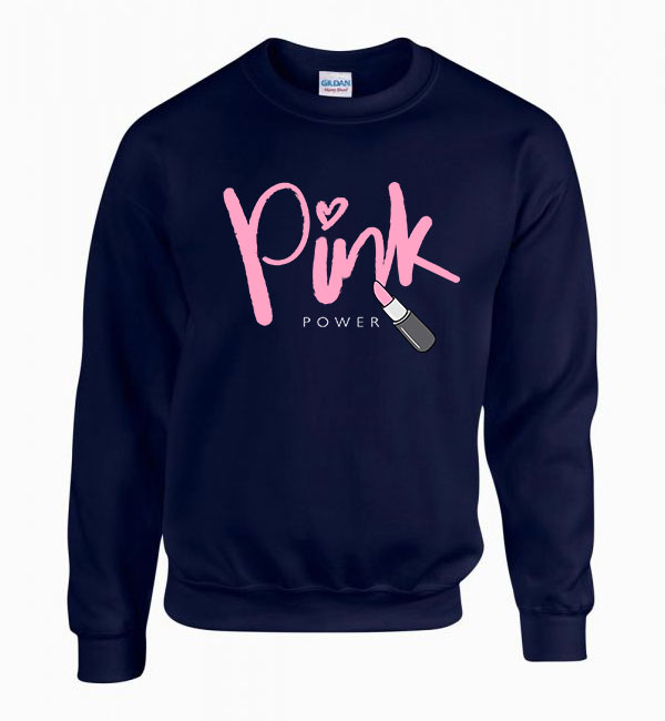 pink forever lipstick rúzs Sötétkék Férfi Pulóver