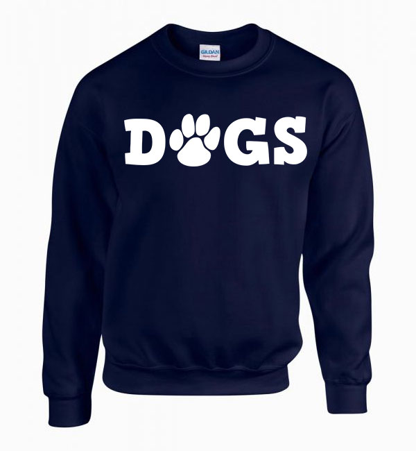 kutya kutyás dogs Sötétkék Férfi Pulóver