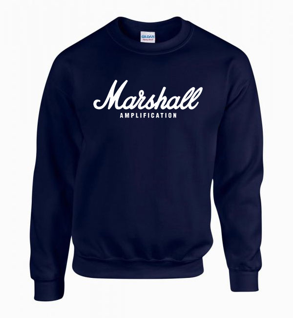 marshall amplification Sötétkék Férfi Pulóver