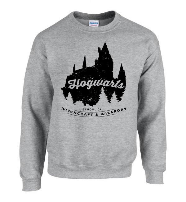 hogwarts harry potter roxfort Sportszürke Férfi Pulóver