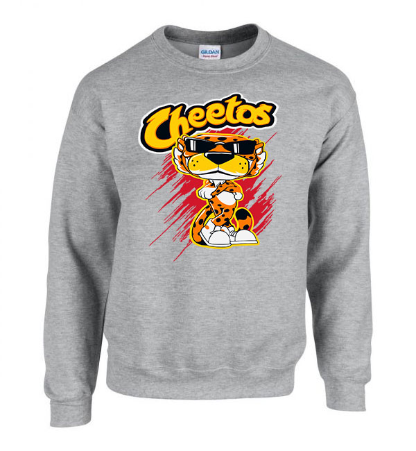 Cheetos chips Sportszürke Férfi Pulóver