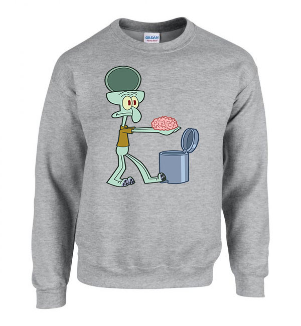 spongya bob tunyacsáp Sportszürke Férfi Pulóver