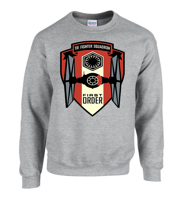 star wars first order Sportszürke Férfi Pulóver