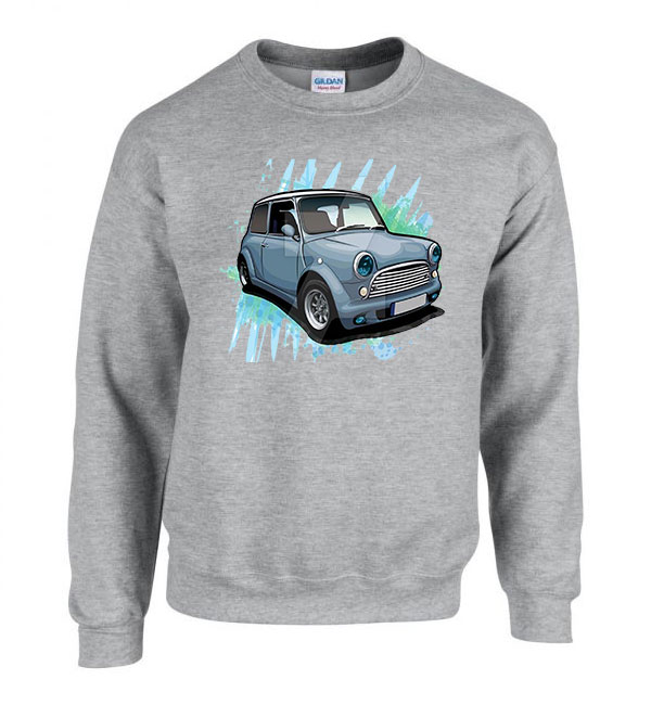 go trabi trabant Sportszürke Férfi Pulóver