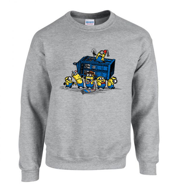 minionok minyonok Sportszürke Férfi Pulóver