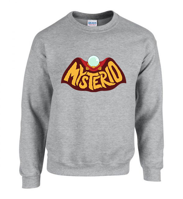 mysterio pókember Sportszürke Férfi Pulóver