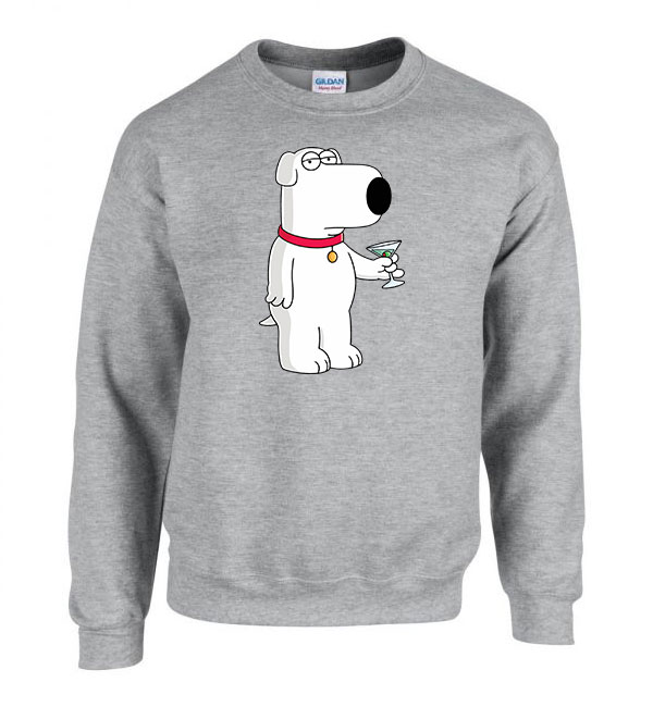 brian family guy Sportszürke Férfi Pulóver
