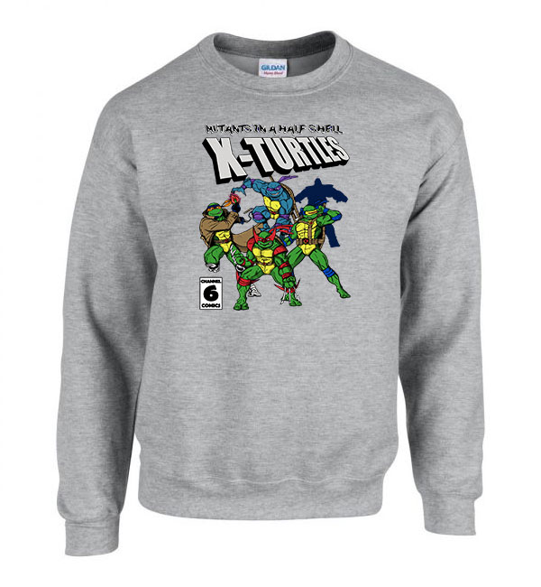 tini ninja teknőcök tmnt Sportszürke Férfi Pulóver