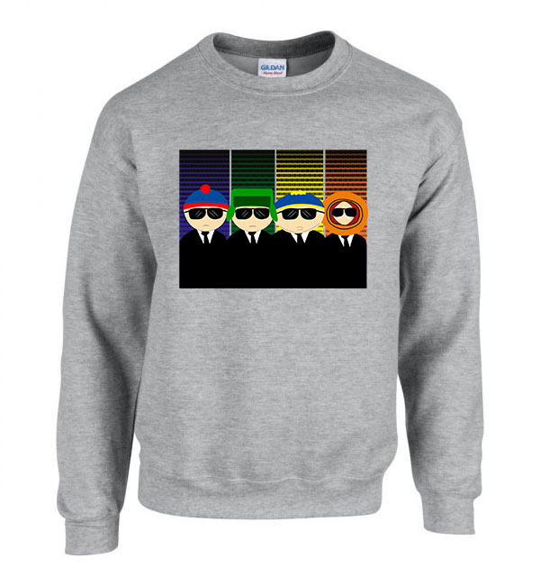 south park cartman Sportszürke Férfi Pulóver