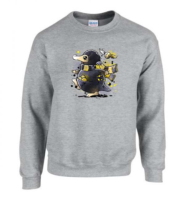 niffler furkász aranycikesz Sportszürke Férfi Pulóver