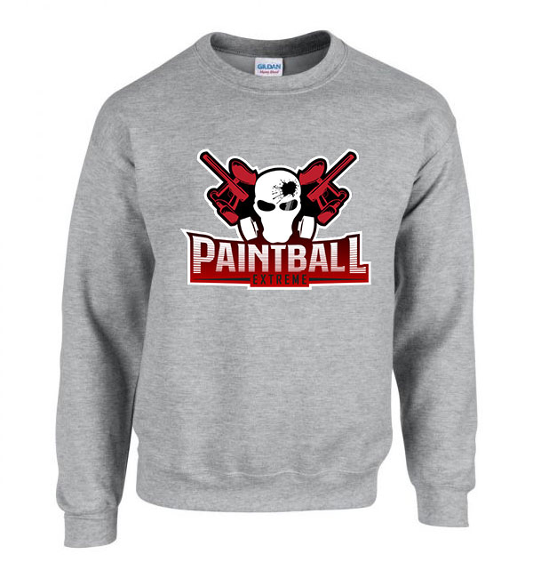 paintball Sportszürke Férfi Pulóver