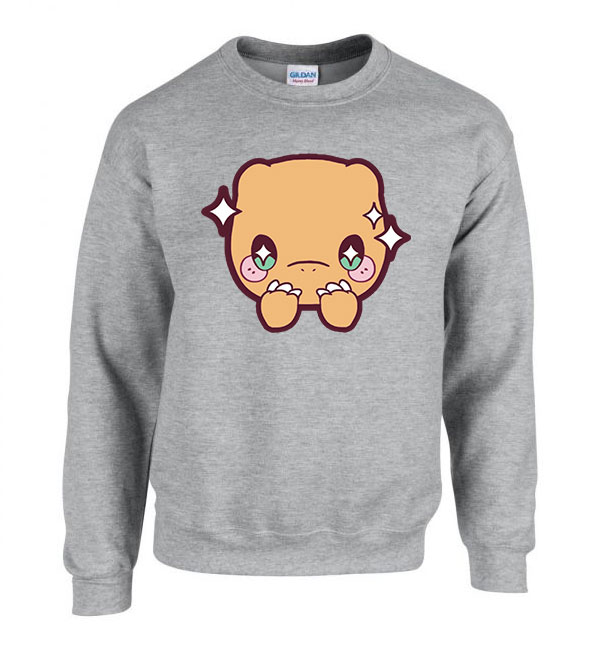 agumon digimon Sportszürke Férfi Pulóver