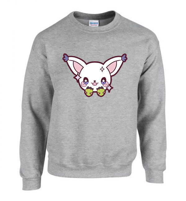 digimon gatomon Sportszürke Férfi Pulóver