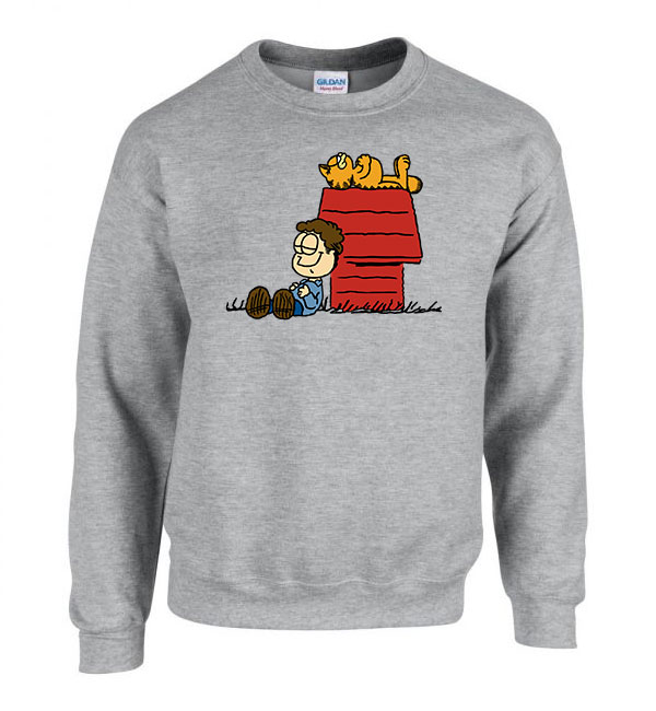 garfield Sportszürke Férfi Pulóver