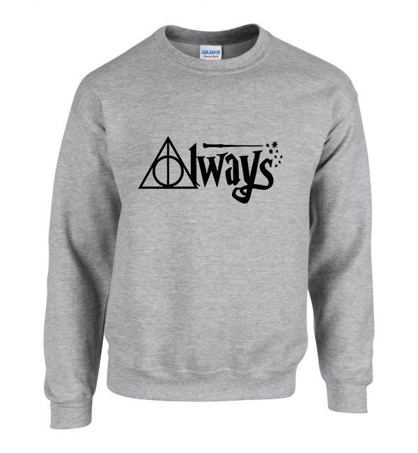 harry potter Sportszürke Férfi Pulóver