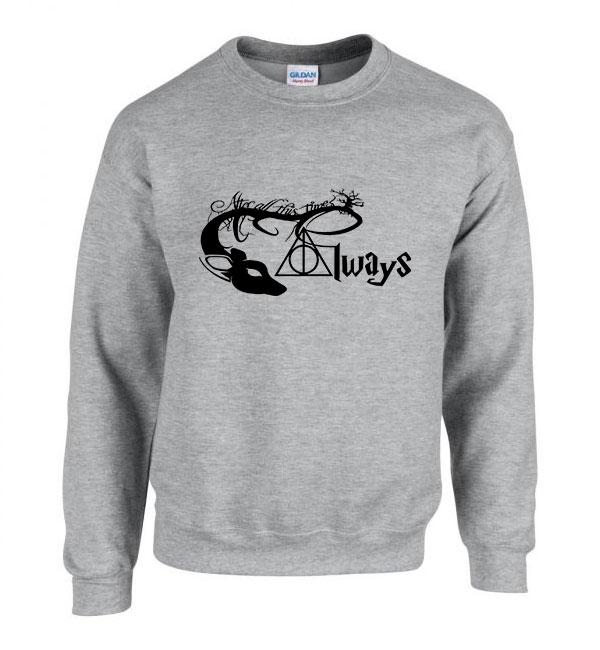 harry potter after all this time always Sportszürke Férfi Pulóver