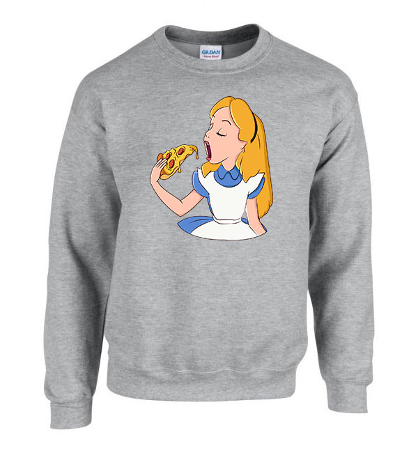 aliz csodaországban alice in wonderland Sportszürke Férfi Pulóver