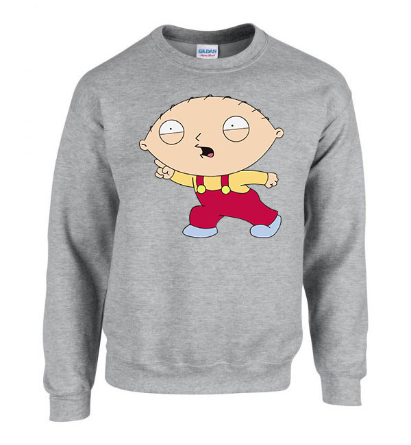 stewie family guy Sportszürke Férfi Pulóver