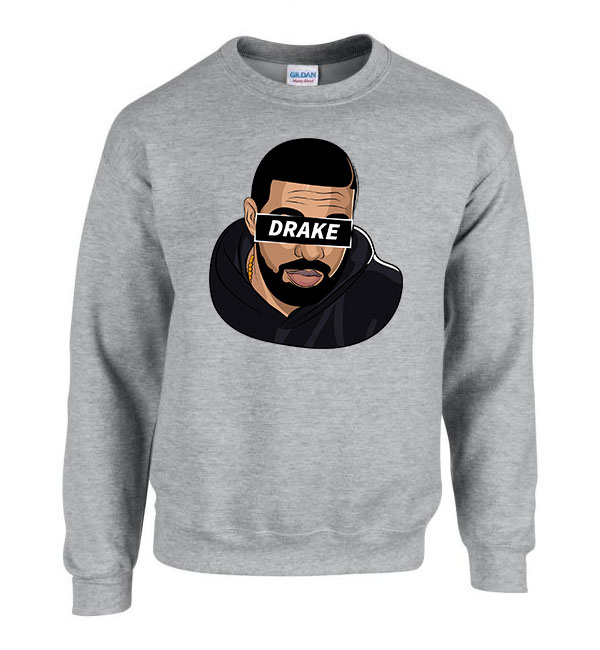 Drake Sportszürke Férfi Pulóver